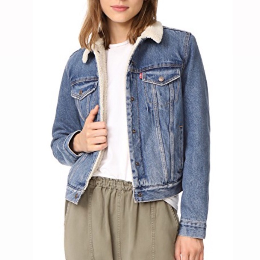 Levi’s Original Sherpa Denim Jacket